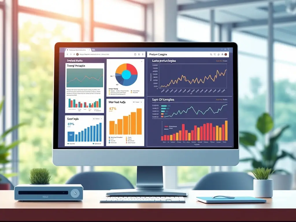 A visually engaging image of various PPC ads (Google Ads, Facebook Ads) targeted towards roofing services, highlighting the effectiveness of paid advertising.